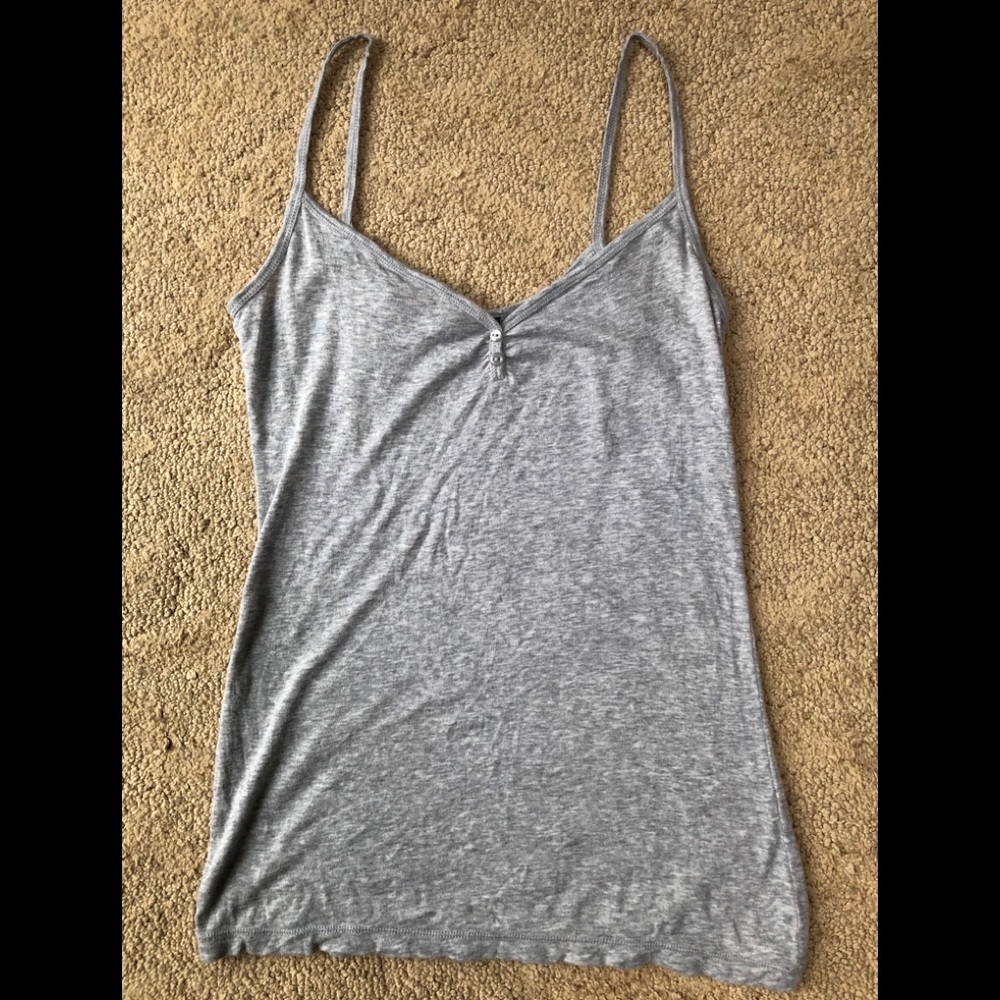 Express grey camisole top size M